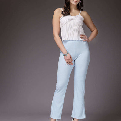 Women Solid Trouser
