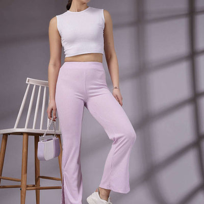 Women Solid Trouser