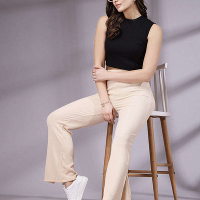 Women Solid Trouser