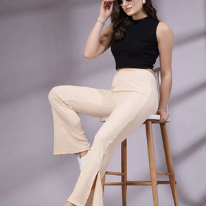 Women Solid Trouser