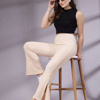 Women Solid Trouser