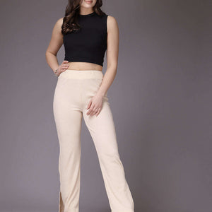 Women Solid Trouser