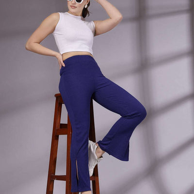 Women Solid Trouser