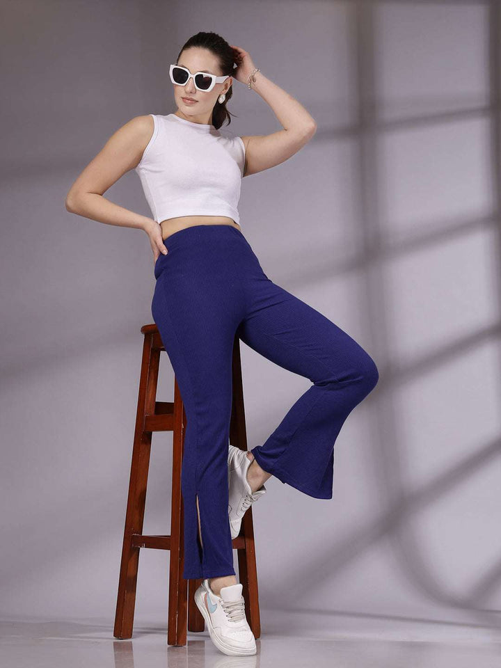 Women Solid Trouser