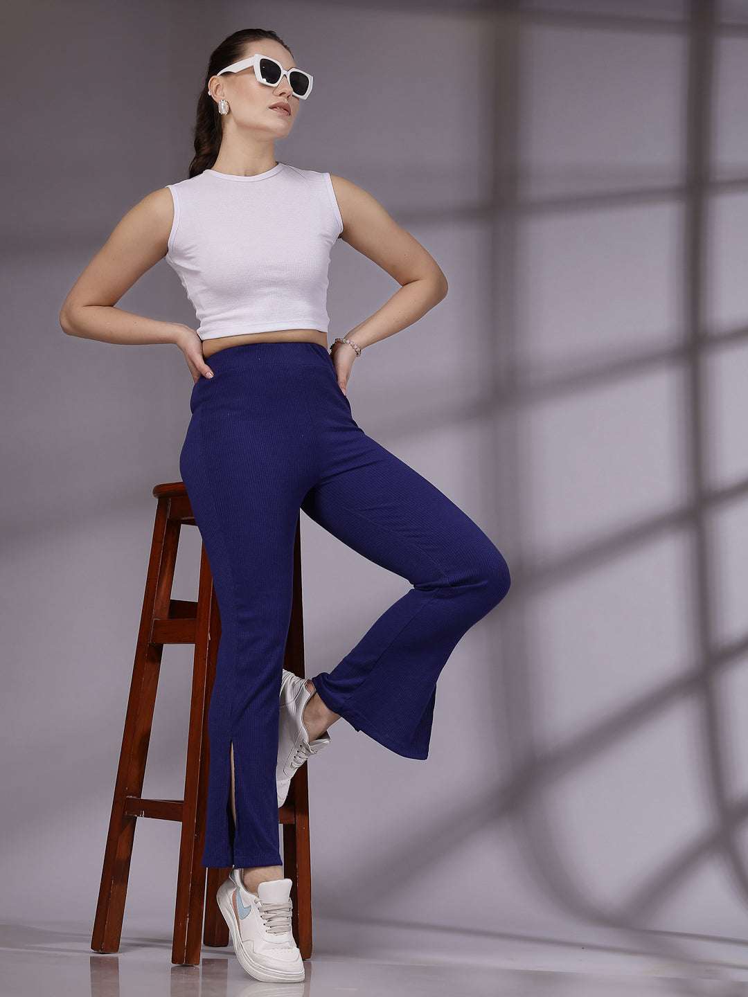 Women Solid Trouser