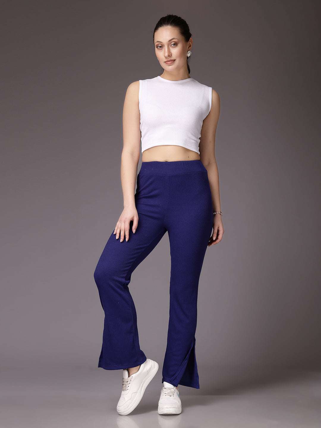 Women Solid Trouser