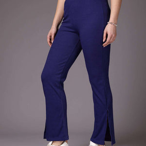 Women Solid Trouser
