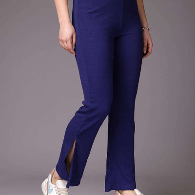 Women Solid Trouser