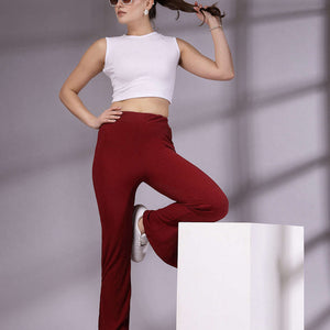 Women Solid Trouser
