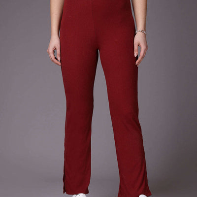 Women Solid Trouser