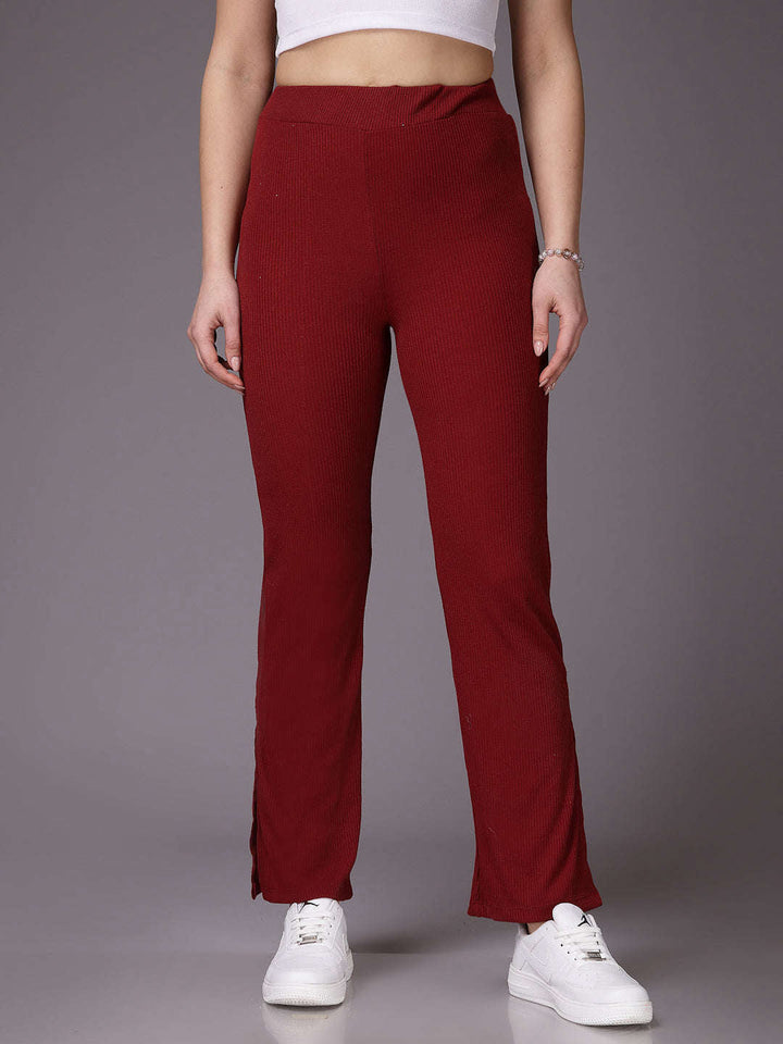 Women Solid Trouser