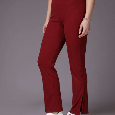 Women Solid Trouser
