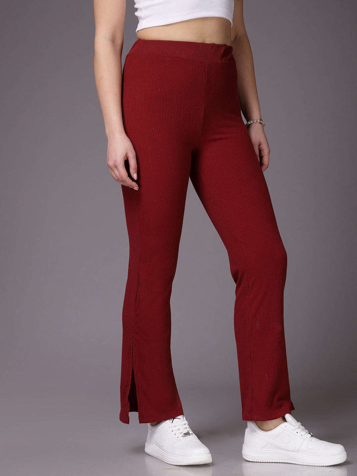 Women Solid Trouser