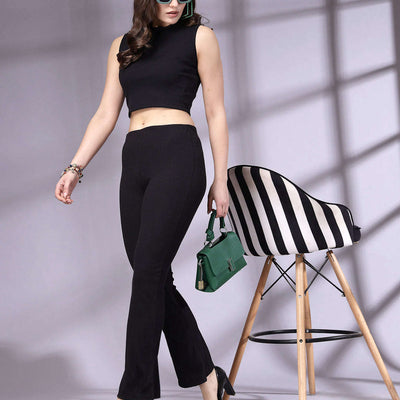 Women Solid Trouser