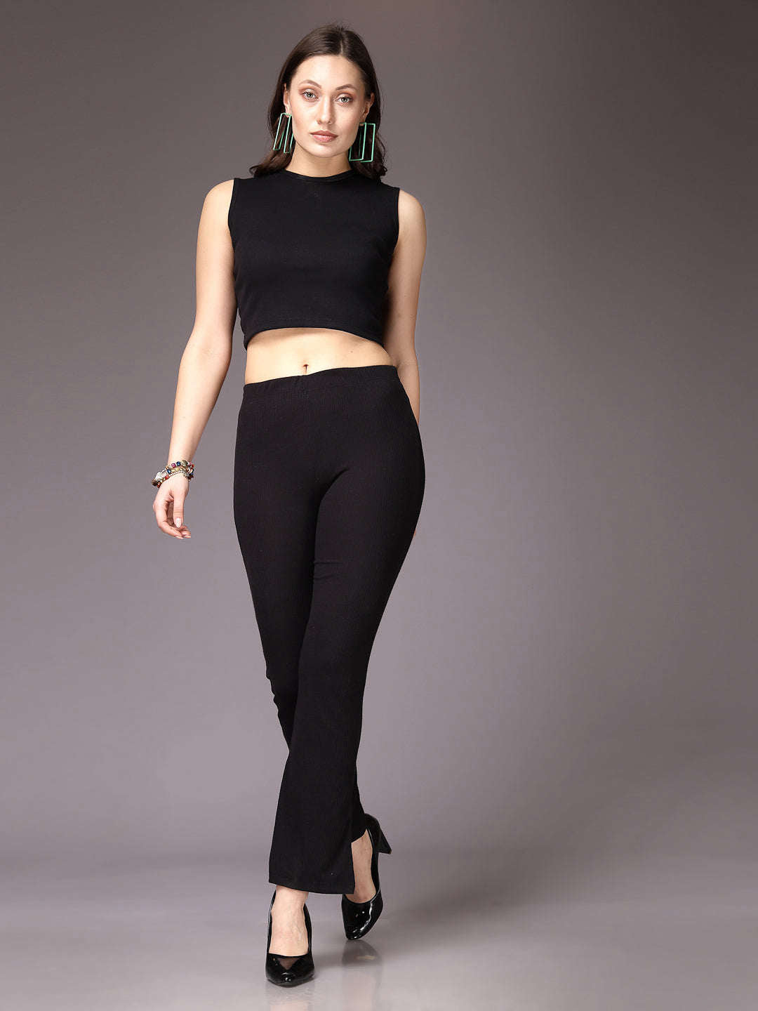 Women Solid Trouser