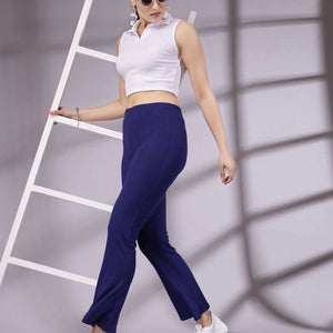 Women Solid Trouser