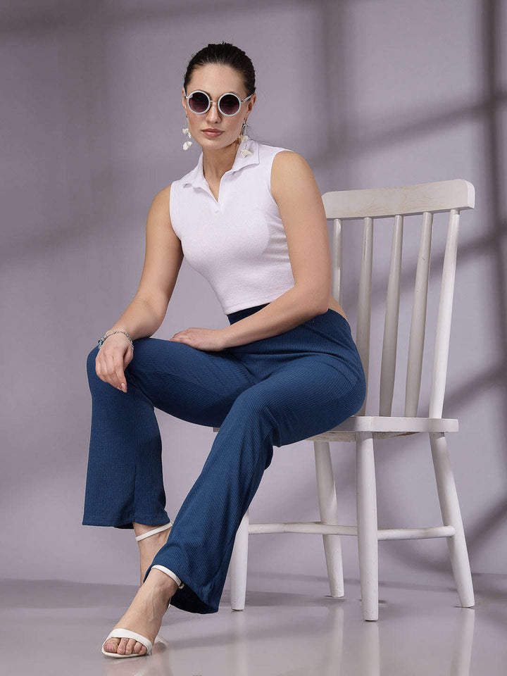 Women Solid Trouser