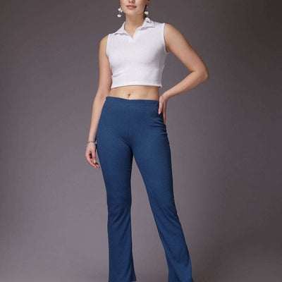 Women Solid Trouser