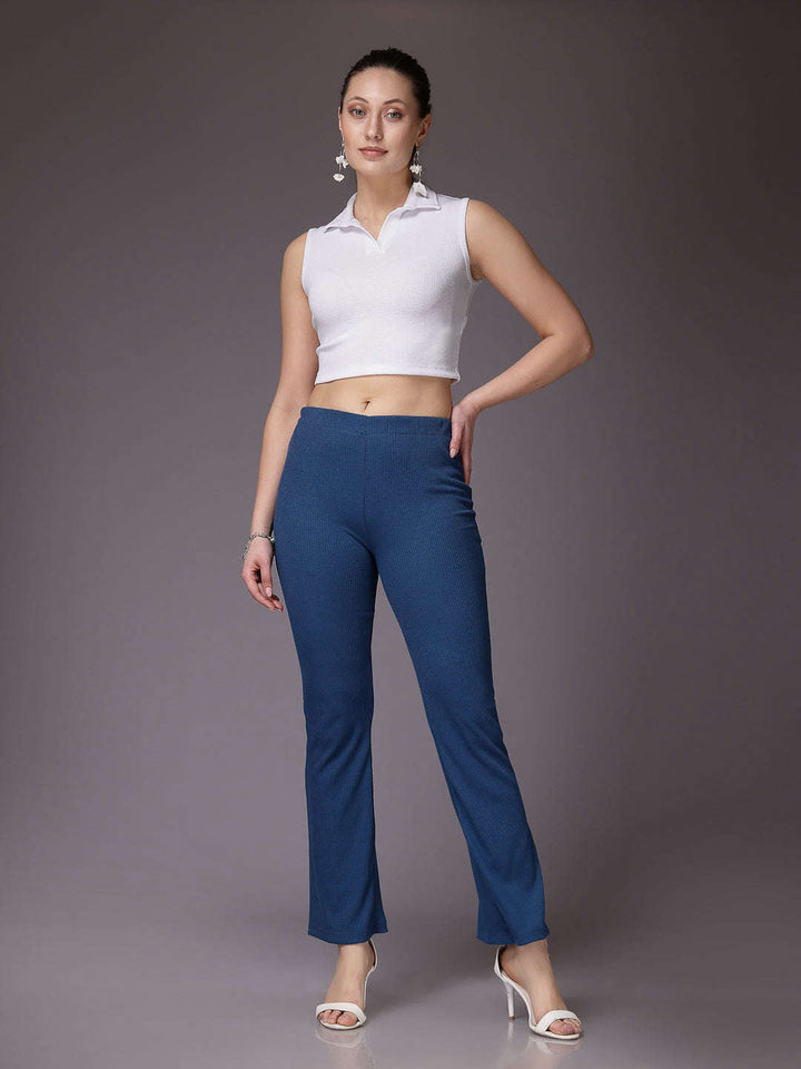 Women Solid Trouser