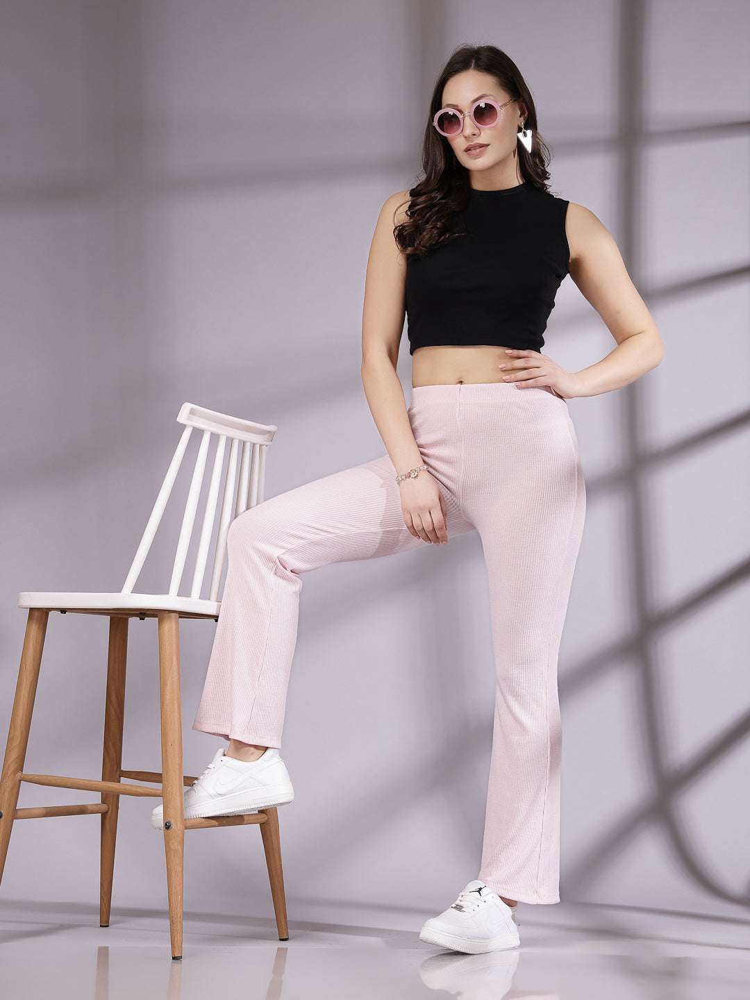 Women Solid Trouser