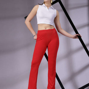 Women Solid Trouser