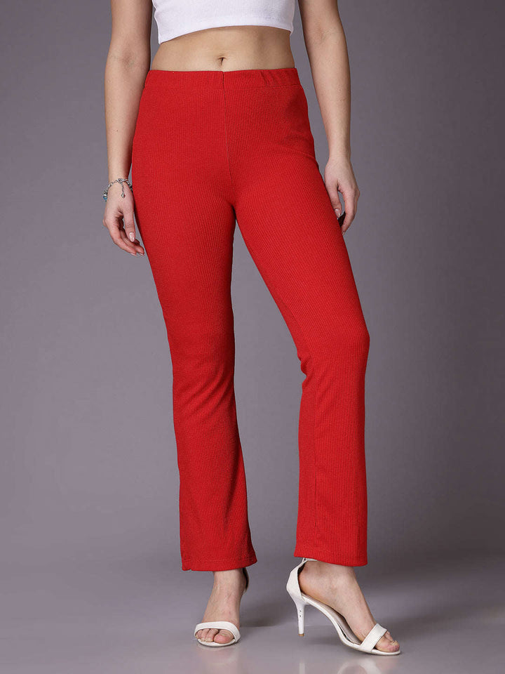 Women Solid Trouser