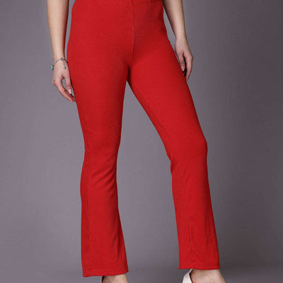 Women Solid Trouser