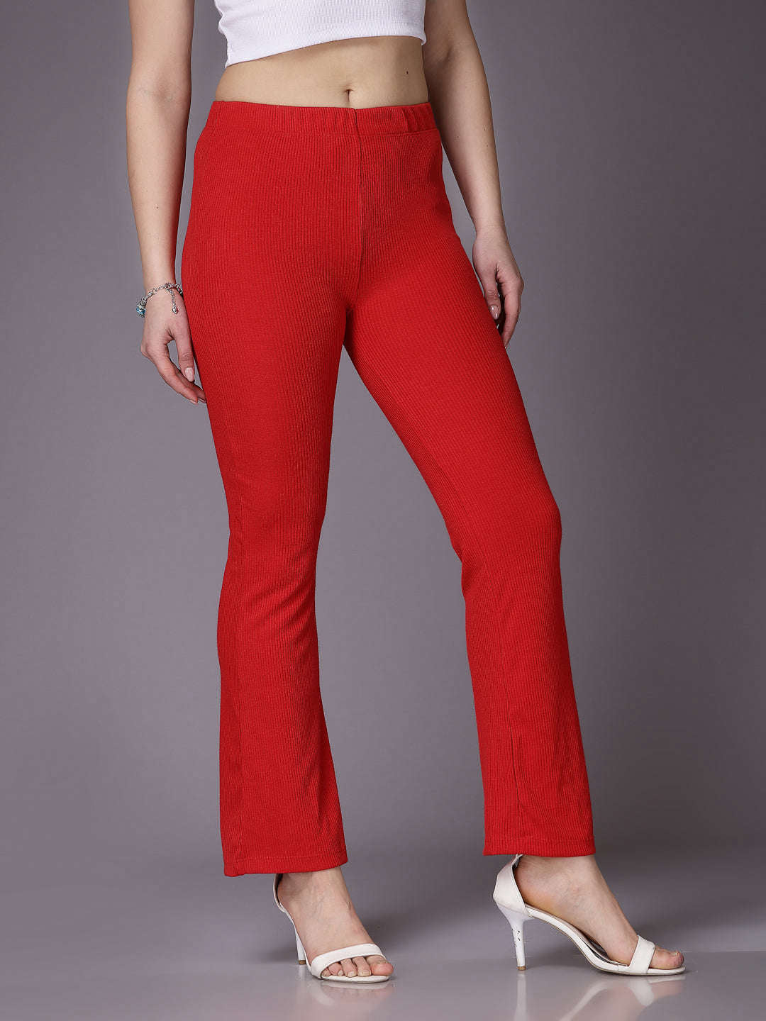 Women Solid Trouser