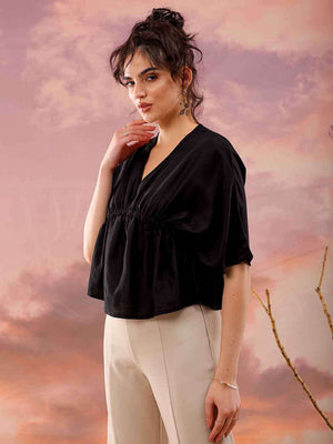 Women Solid Top