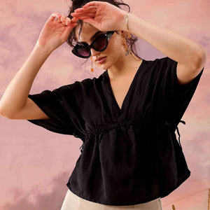 Women Solid Top