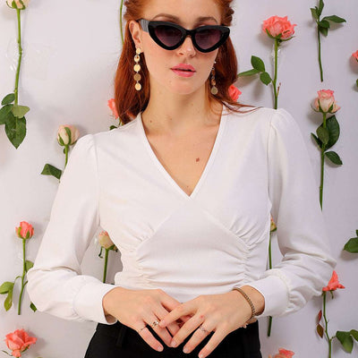 Women Solid Top