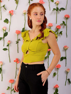 Women Solid Top