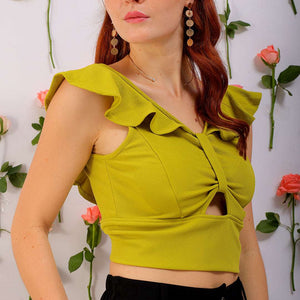 Women Solid Top