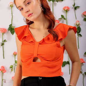Women Solid Top