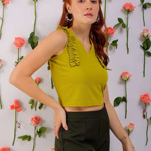 Women Solid Top
