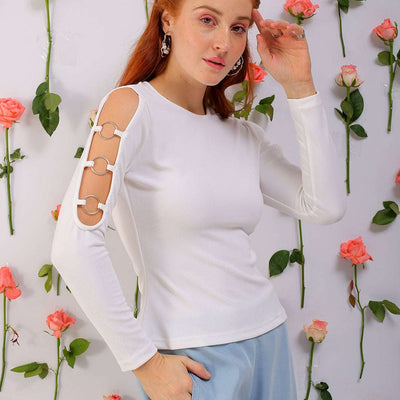 Women Solid Top
