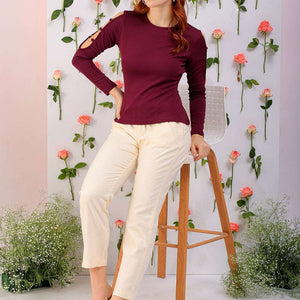 Women Solid Top