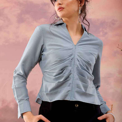 Women Solid Top