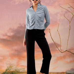 Women Solid Top