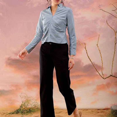 Women Solid Top