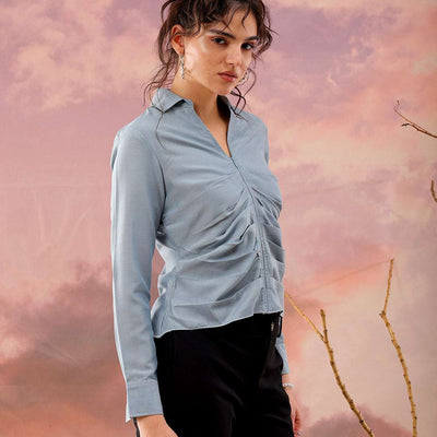 Women Solid Top