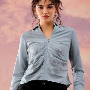 Women Solid Top