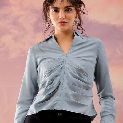 Women Solid Top
