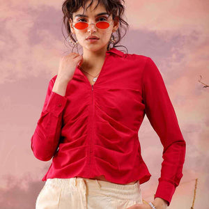 Women Solid Top