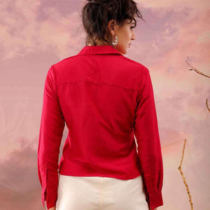 Women Solid Top