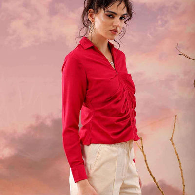 Women Solid Top