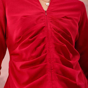Women Solid Top