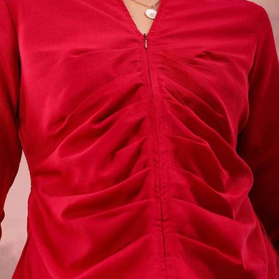 Women Solid Top