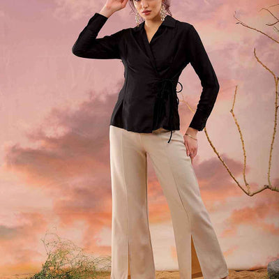 Women Solid Top
