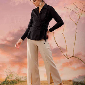 Women Solid Top